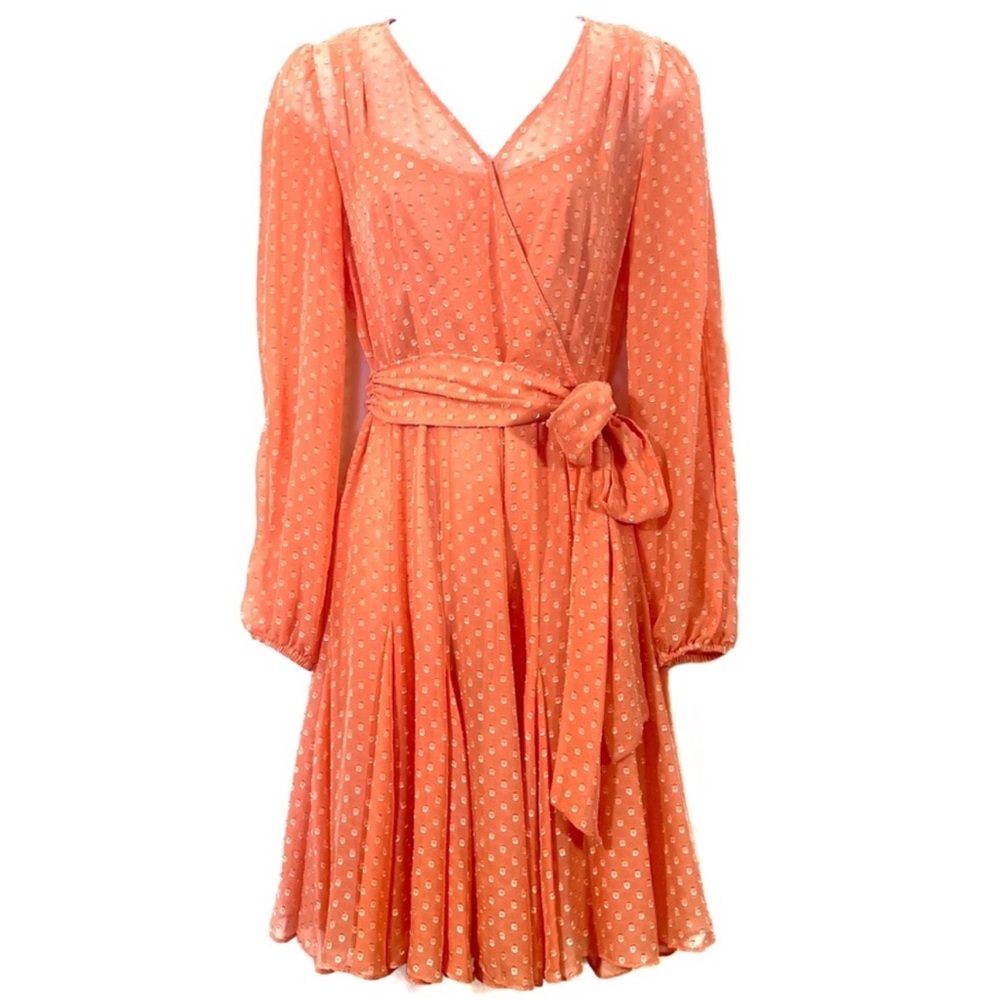 Tahari Arthur S Levine long sleeve dress sz 2